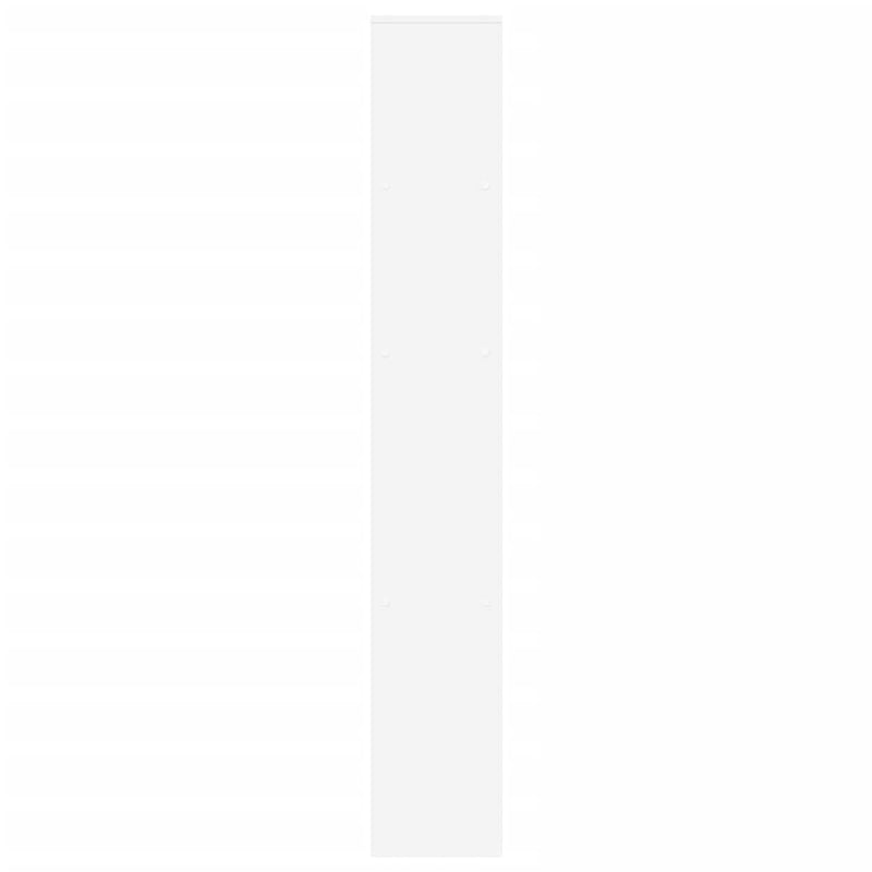 vidaXL fehér szerelt fa térelválasztó könyvespolc 67 x 25 x 161,5 cm