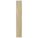 vidaXL sonoma tölgy szerelt fa elválasztó könyvespolc 67x25x161,5 cm