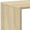 vidaXL sonoma tölgy szerelt fa elválasztó könyvespolc 67x25x161,5 cm