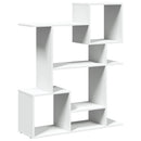 vidaXL fehér szerelt fa térelválasztó könyvespolc 92x29x112 cm
