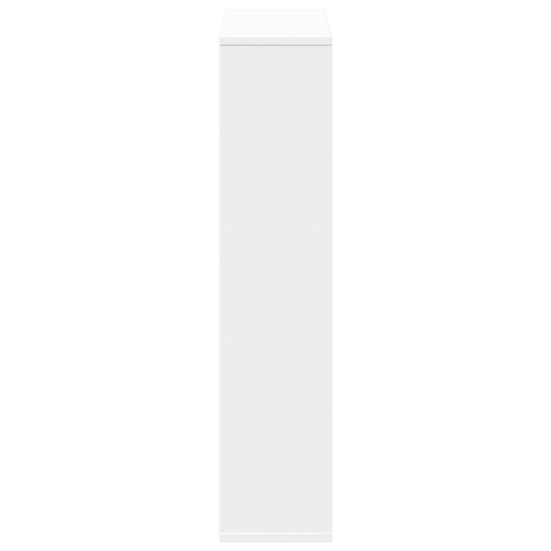 vidaXL fehér szerelt fa könyvespolc 63 x 20 x 90 cm