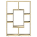 vidaXL sonoma tölgy színű szerelt fa könyvszekrény 63 x 20 x 90 cm