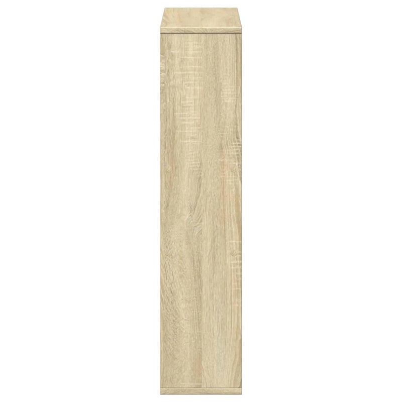 vidaXL sonoma tölgy színű szerelt fa könyvszekrény 63 x 20 x 90 cm