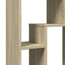 vidaXL sonoma tölgy színű szerelt fa könyvszekrény 63 x 20 x 90 cm