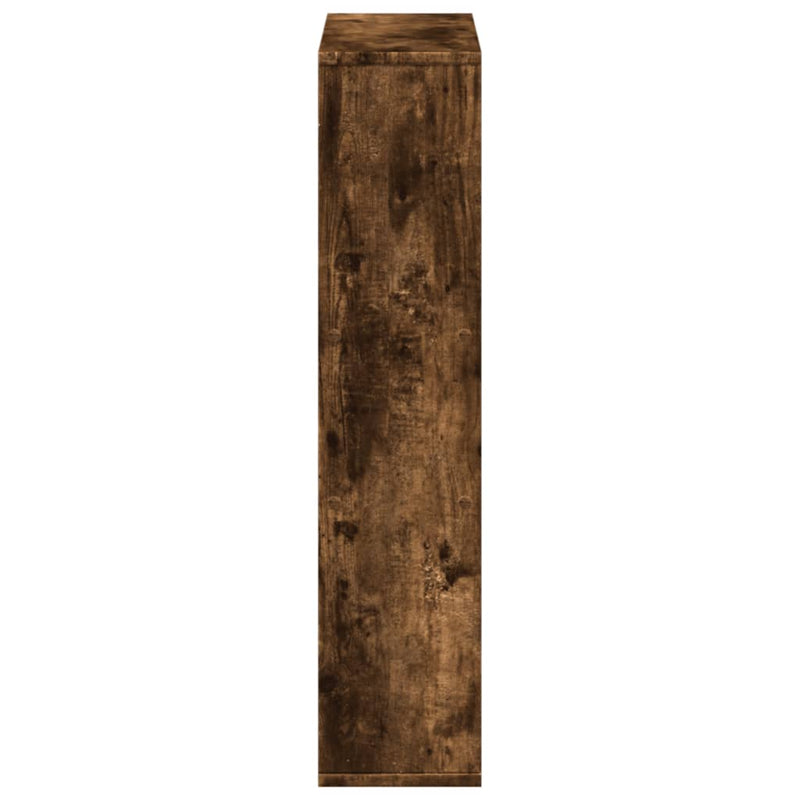 vidaXL füstös tölgy színű szerelt fa könyvespolc 63 x 20 x 90 cm