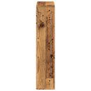 vidaXL antik fa színű szerelt fa könyvespolc 63 x 20 x 90 cm