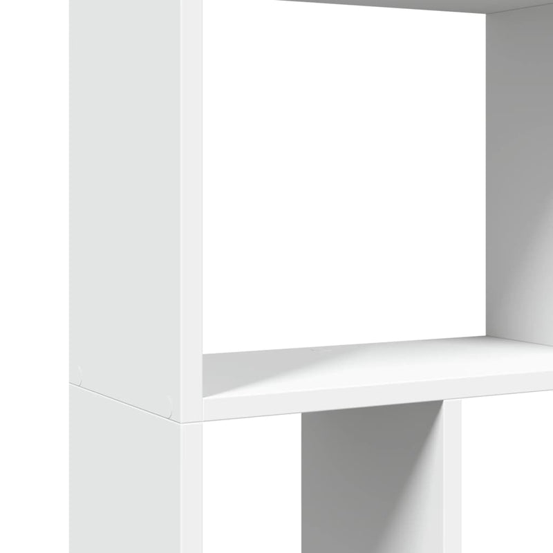 vidaXL fehér, rétegelt fa könyvespolc 60 x 20 x 120 cm