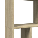 vidaXL sonoma tölgy színű szerelt fa könyvespolc 60 x 20 x 120 cm