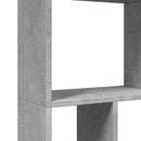vidaXL betonszürke szerelt fa könyvespolc 60 x 20 x 120 cm