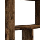 vidaXL füstös tölgy színű szerelt fa könyvespolc 60 x 20 x 120 cm