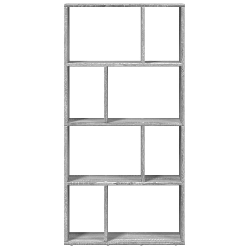 vidaXL szürke sonoma színű szerelt fa könyvespolc 60 x 20 x 120 cm