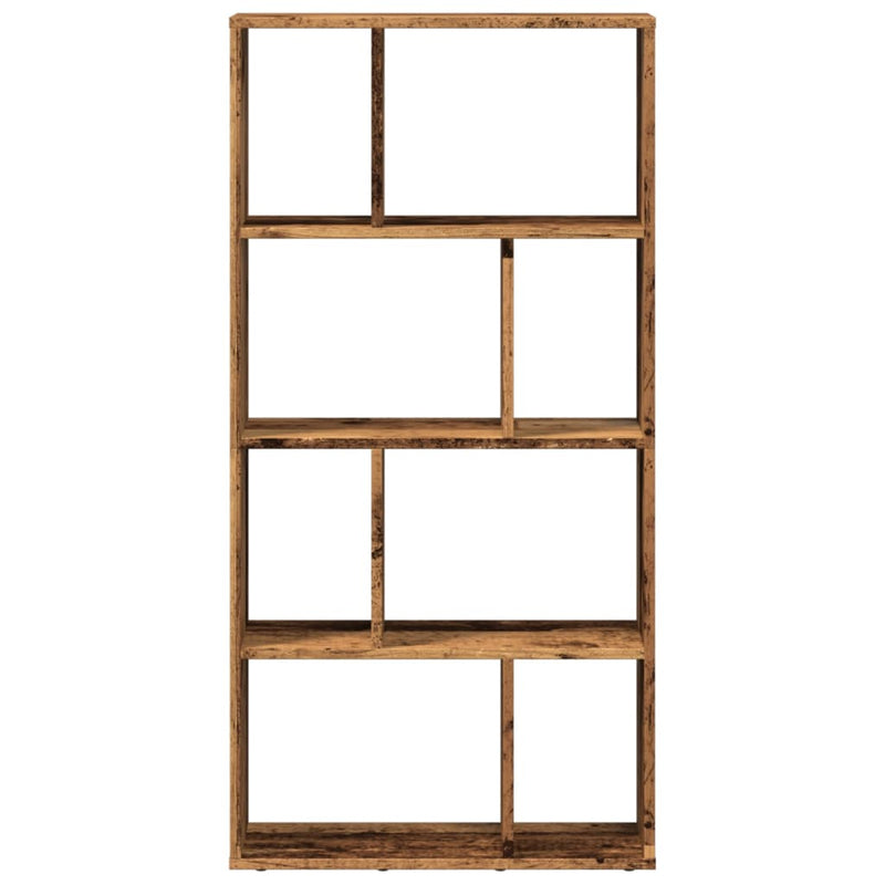 vidaXL antik fa színű szerelt fa könyvespolc 60 x 20 x 120 cm