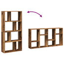 vidaXL antik fa színű szerelt fa könyvespolc 60 x 20 x 120 cm