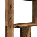 vidaXL antik fa színű szerelt fa könyvespolc 60 x 20 x 120 cm