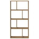 vidaXL kézműves tölgy színű szerelt fa könyvespolc 60 x 20 x 120 cm