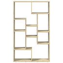 vidaXL sonoma tölgy színű szerelt fa könyvespolc 72 x 20 x 120 cm