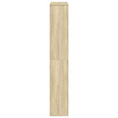 vidaXL sonoma tölgy színű szerelt fa könyvespolc 72 x 20 x 120 cm