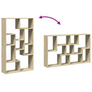 vidaXL sonoma tölgy színű szerelt fa könyvespolc 72 x 20 x 120 cm