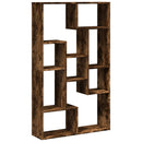 vidaXL füstös tölgy színű szerelt fa könyvespolc 72 x 20 x 120 cm