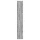 vidaXL szürke sonoma színű szerelt fa könyvespolc 72 x 20 x 120 cm