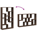 vidaXL barna tölgy színű szerelt fa könyvespolc 72 x 20 x 120 cm