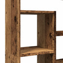 vidaXL antik fa színű szerelt fa könyvszekrény 72 x 20 x 120 cm