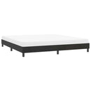 vidaXL ágykeret matrac nélkül Fekete 180x210 cm Bársony