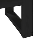vidaXL dohányzóasztal NOAIN U alakú lábak 120x60x40cm tömör fa fenyőfa