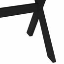 vidaXL Étkezőasztal NOAIN X alakú lábak 160x90x75 cm tömör fa fenyőfa