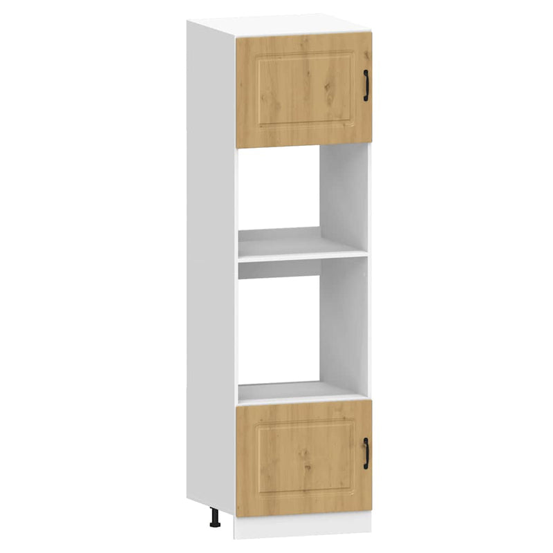 vidaXL 7 részes konyhaszekrény szett Kalmar kézműves tölgy mérnöki fa