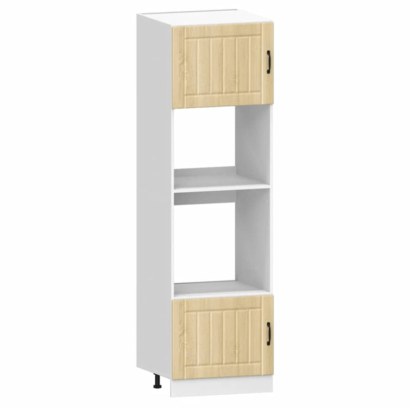 vidaXL 7 részes konyhaszekrény szett Lucca sonoma tölgy műszaki fa