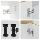 vidaXL 7 részes konyhaszekrény szett Lucca sonoma tölgy műszaki fa