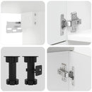 vidaXL 7 részes konyhai szekrény szett Kalmar betonszürke műszaki fa