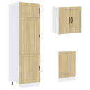 vidaXL 8 részes konyhaszekrény szett Lucca sonoma tölgy műszaki fa