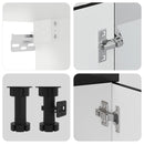 vidaXL 8 darabos konyhaszekrény szett Kalmar fekete színű műfa