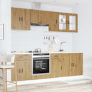 vidaXL 8 részes konyhaszekrény szett Kalmar kézműves tölgy mérnöki fa