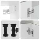 vidaXL 4 darabos konyhaszekrény szett Kalmar szürke sonoma műfa