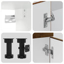 vidaXL 11 részes konyhaszekrény szett Porto füstölt tölgy műszaki fa