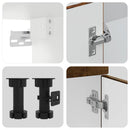 vidaXL 11 részes konyhaszekrény szett Porto füstölt tölgy műszaki fa