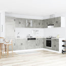 vidaXL Konyhaszekrény Kalmar Beton Szürke 80 x 46 x 81,5 cm Faanyag
