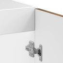 vidaXL Konyhaszekrény Kalmar 2 pcs Barna 80 x 46 x 81.5 cm Faanyag