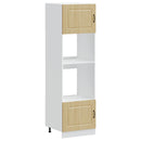 vidaXL Kalmar 2 db sonoma tölgy színű szerelt fa sütőszekrények