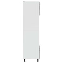 vidaXL Kalmar 2 db betonszürke szerelt fa sütőszekrények