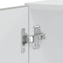 vidaXL Kalmar 2 db betonszürke szerelt fa sütőszekrények