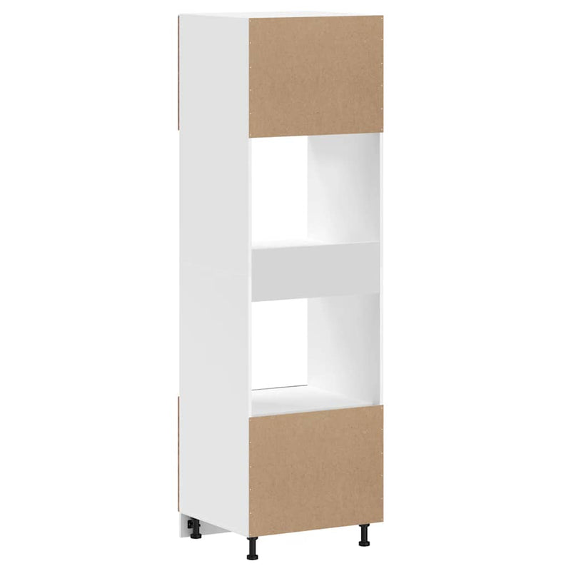 vidaXL Kalmar 2 db antik fa színű szerelt fa sütőszekrények