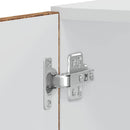 vidaXL Kalmar 2 db antik fa színű szerelt fa sütőszekrények