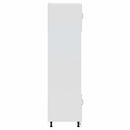 vidaXL Lucca 2 db fehér szerelt fa sütőszekrények