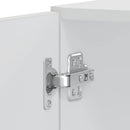 vidaXL Lucca 2 db fehér szerelt fa sütőszekrények