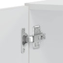 vidaXL Lucca 2 db magasfényű fehér szerelt fa sütőszekrények