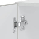 vidaXL Lucca 2 db betonszürke szerelt fa sütőszekrények